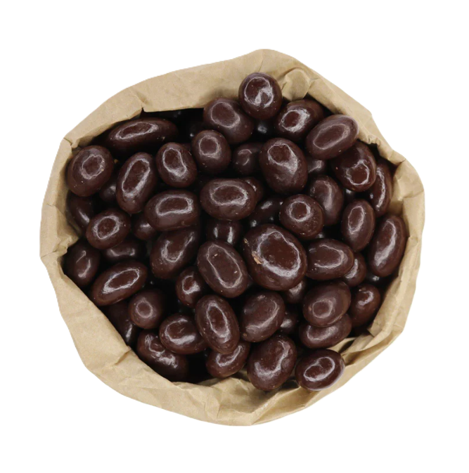 Dark chocolate coated sultanas available to buy online in Australia from Sunshine Coast Wholefoods