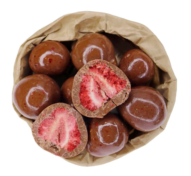 Milk Chocolate freeze-dried Strawberries