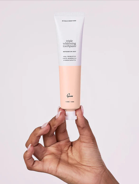 Gem Triple Whitening Toothpaste - Watermelon Mint