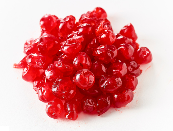 Glace Red Cherries