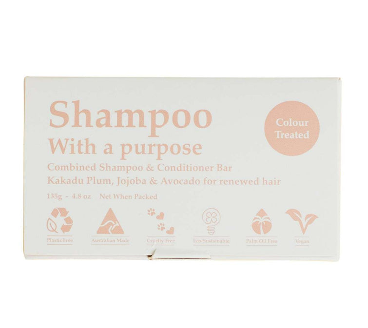 kakadu plum, jojoba, avocado shampoo and conditioner bar