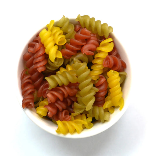 Quinoa And Veg Fusilli Pasta - Beetroot Spinach Turmeric