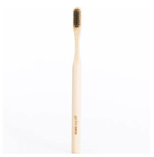 Adult Organic bamboo‑handle toothbrush | sustainable oral‑care