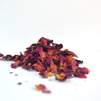 Organic Dried Rose Petals for Tea | Herbal floral teas