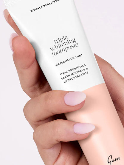 Gem Triple Whitening Toothpaste - Watermelon Mint