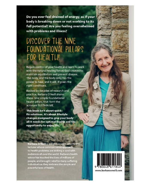 Barbra O'Neill Sustain Me book | Natural health guide