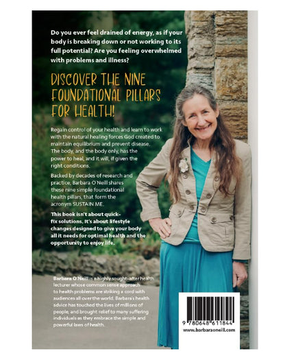 Barbra O'Neill Sustain Me book | Natural health guide