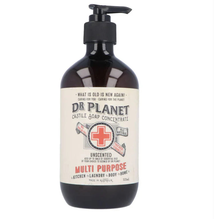 Dr Planet - Unscented castile soap