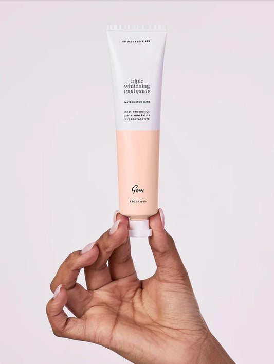 Gem Triple Whitening Toothpaste - Watermelon Mint