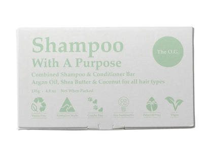 Australian eco-friendly combined shampoo & conditioner bar